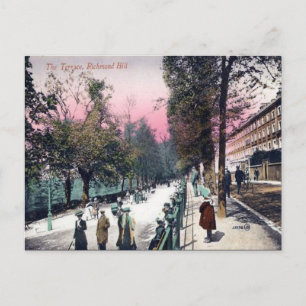 Old Postcard - Richmond Hill, London Postkarte