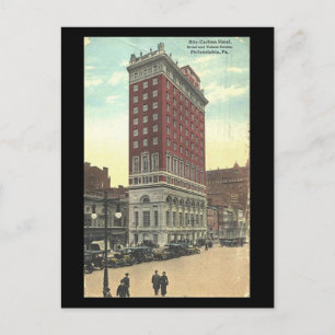 Old Postcard - Ritz-Carlton Hotel, Philadelphia Postkarte