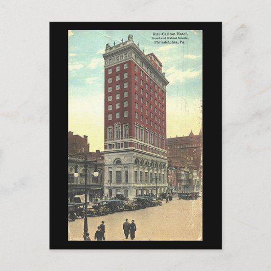 Old Postcard - Ritz-Carlton Hotel, Philadelphia Postkarte (Vorderseite)
