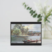 Old Postcard - River Dee, Chester, England Postkarte (Stehend Vorderseite)