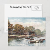 Old Postcard - River Dee, Chester, England Postkarte (Vorne/Hinten)