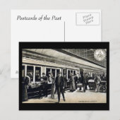 Old Postcard - Riverside Station, Liverpool Postkarte (Vorne/Hinten)