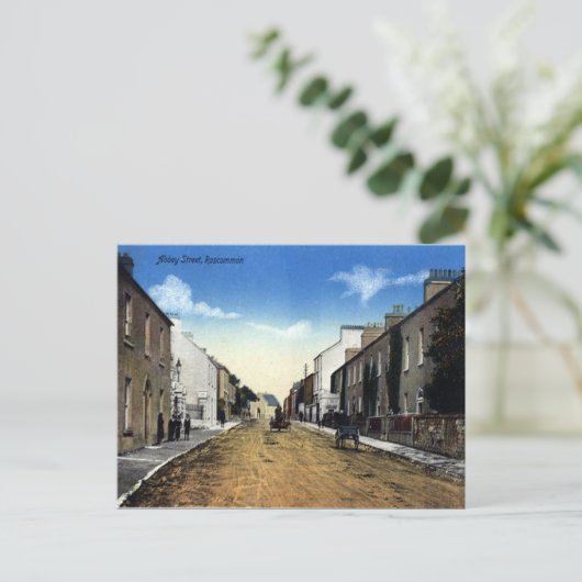 Old Postcard - Roscommon, Irland Postkarte (Stehend Vorderseite)
