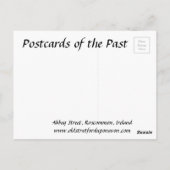 Old Postcard - Roscommon, Irland Postkarte (Rückseite)