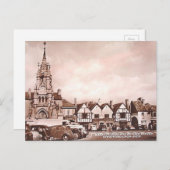 Old Postcard - Rother St, Stratford-upon-Avon Postkarte (Vorne/Hinten)