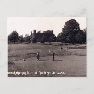 Old Postcard - Rotherham Golf Club Postkarte