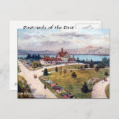 Old Postcard - Rotorua, Neuseeland Postkarte (Vorne/Hinten)