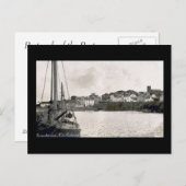 Old Postcard - Roundstone, Grafschaft Galway, Irla Postkarte (Vorne/Hinten)