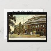 Old Postcard - Royal Albert Hall, London Postkarte (Vorne/Hinten)