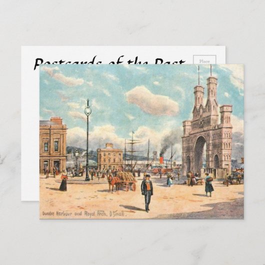 Old Postcard - Royal Arch, Dundee, Scotland Postkarte (Vorne/Hinten)