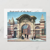 Old Postcard - Royal Naval Barracks, Portsea Postkarte (Vorne/Hinten)