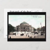 Old Postcard - Royal Theater, Kopenhagen Postkarte (Vorne/Hinten)