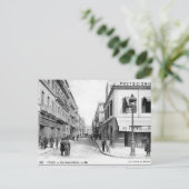 Old Postcard - Rue Saint-Charles, Tunis Postkarte (Stehend Vorderseite)