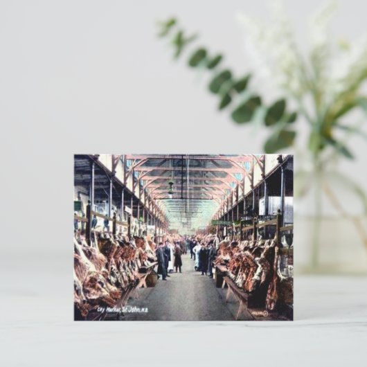 Old Postcard - Saint John, New Brunswick Postkarte (Stehend Vorderseite)