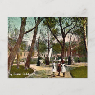Old Postcard - Saint John, New Brunswick Postkarte