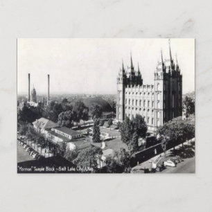 Old Postcard - Salt Lake City, Utah, USA Postkarte