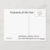 Old Postcard - Salzburg, Österreich Postkarte (Rückseite)