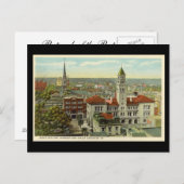 Old Postcard, Savannah, Georgia, USA Postkarte (Vorne/Hinten)