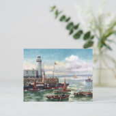 Old Postcard - Scarborough, Yorkshire Postkarte (Stehend Vorderseite)