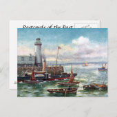 Old Postcard - Scarborough, Yorkshire Postkarte (Vorne/Hinten)