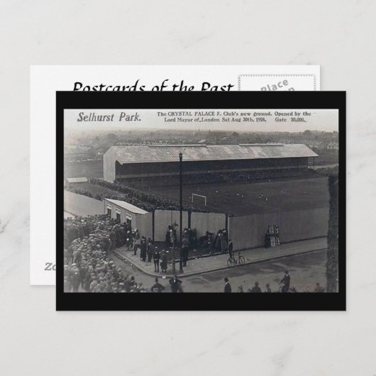 Old Postcard - Selhurst Park, London Postkarte (Vorne/Hinten)