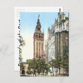 Old Postcard - Sevilla, Spanien Postkarte (Vorne/Hinten)