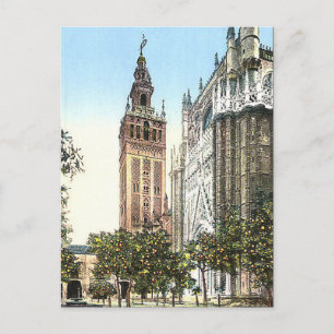 Old Postcard - Sevilla, Spanien Postkarte