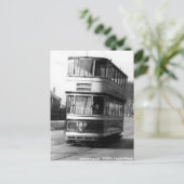Old Postcard - Sheffield Corporation Tram Postkarte (Stehend Vorderseite)