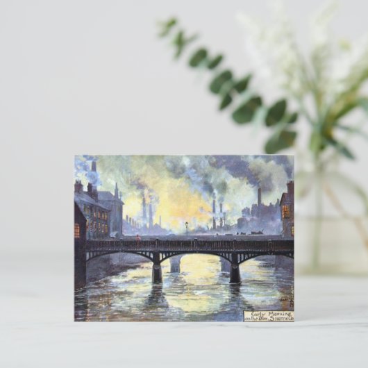 Old Postcard - Sheffield, Yorkshire Postkarte (Stehend Vorderseite)