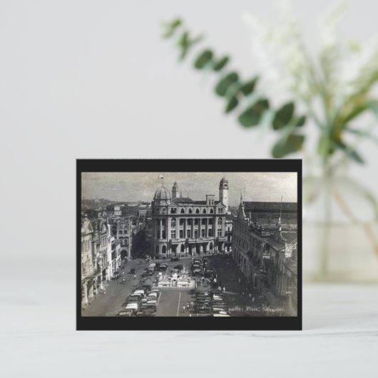 Old Postcard - Singapur Postkarte (Stehend Vorderseite)