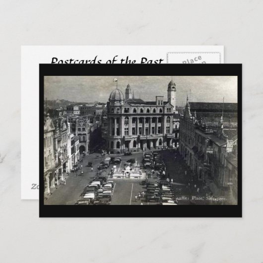 Old Postcard - Singapur Postkarte (Vorne/Hinten)