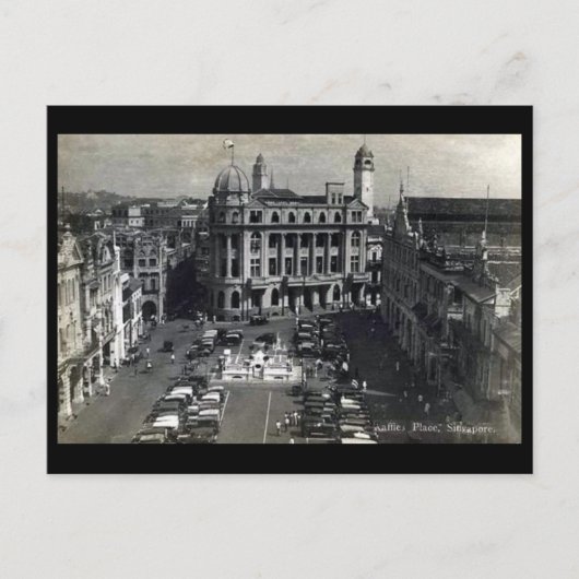Old Postcard - Singapur Postkarte (Vorderseite)