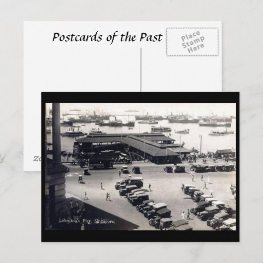 Old Postcard - Singapur Postkarte (Vorne/Hinten)