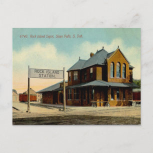 Old Postcard - Sioux Falls, South Dakota Postkarte