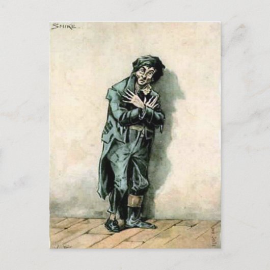 Old Postcard - Smike von "Nicholas Nickleby Postkarte (Vorderseite)