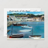Old Postcard - St Aubin, Jersey, Kanalinseln Postkarte (Vorne/Hinten)