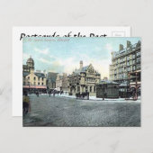 Old Postcard - St Enoch Square, Glasgow Postkarte (Vorne/Hinten)