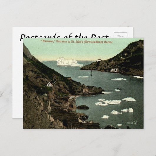 Old Postcard - St John's, Neufundland Postkarte (Vorne/Hinten)