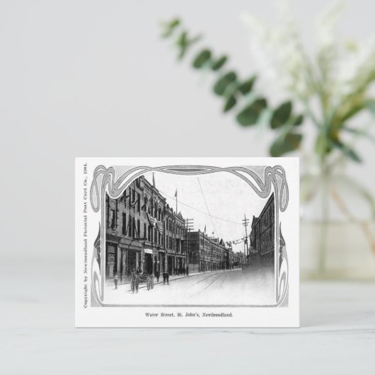 Old Postcard - St John's, Neufundland Postkarte (Stehend Vorderseite)