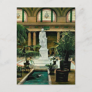 Old Postcard - Statue von Thomas Jefferson Postkarte