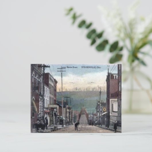 Old Postcard - Steubenville, Ohio Postkarte (Stehend Vorderseite)