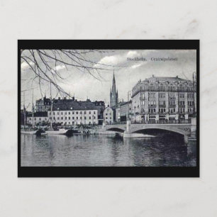 Old Postcard - Stockholm, Schweden Postkarte