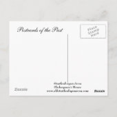 Old Postcard - Stratford-upon-Avon, Shakespeares Postkarte (Rückseite)