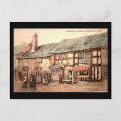 Old Postcard - Stratford-upon-Avon, Shakespeares Postkarte (Vorderseite)
