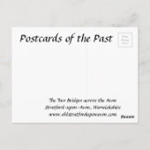 Old Postcard - Stratford-upon-Avon, Warwickshire Postkarte (Rückseite)