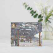 Old Postcard - Tay Bridge Station, Dundee Postkarte (Stehend Vorderseite)