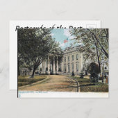 Old Postcard - The White House, Washington, DC Postkarte (Vorne/Hinten)