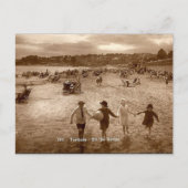 Old Postcard - Torquay Beach Postkarte (Vorderseite)