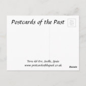 Old Postcard - Torre del Oro, Sevilla, Spanien Postkarte (Rückseite)