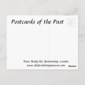 Old Postcard - Tower Bridge Rd, London Postkarte (Rückseite)